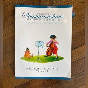 Sassmannshaus Early Start on the Cello Volume 1 Book